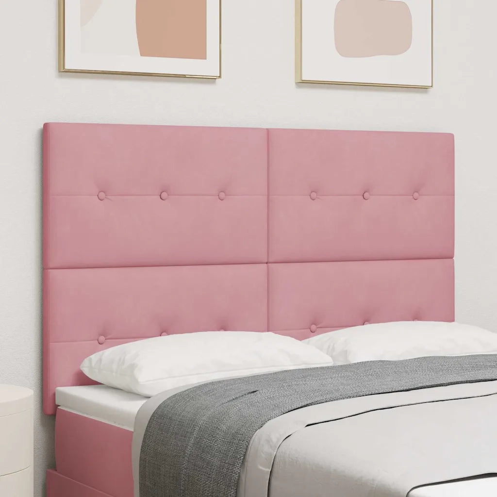 Testiera | Testata Rosa 144 cm Velluto