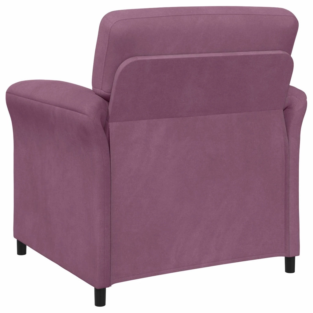 Set di divani 2 pz Viola Velluto 3424912