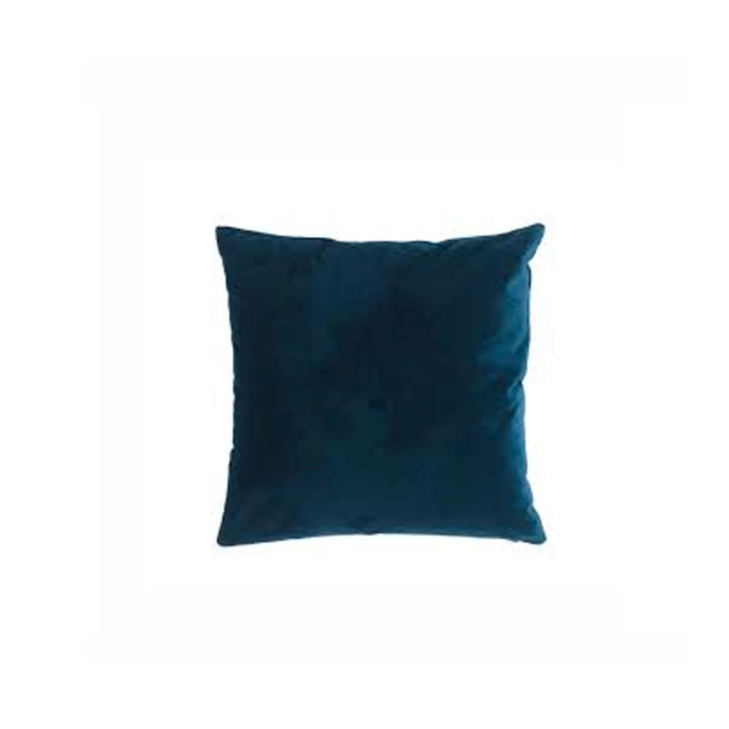 CUSCINO VELLUTO BLU 40X40
