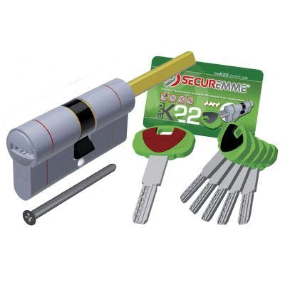 Cilindro Sagomato Evo K22 Top Pomolo Securemme Ott.nich.satin 8212994