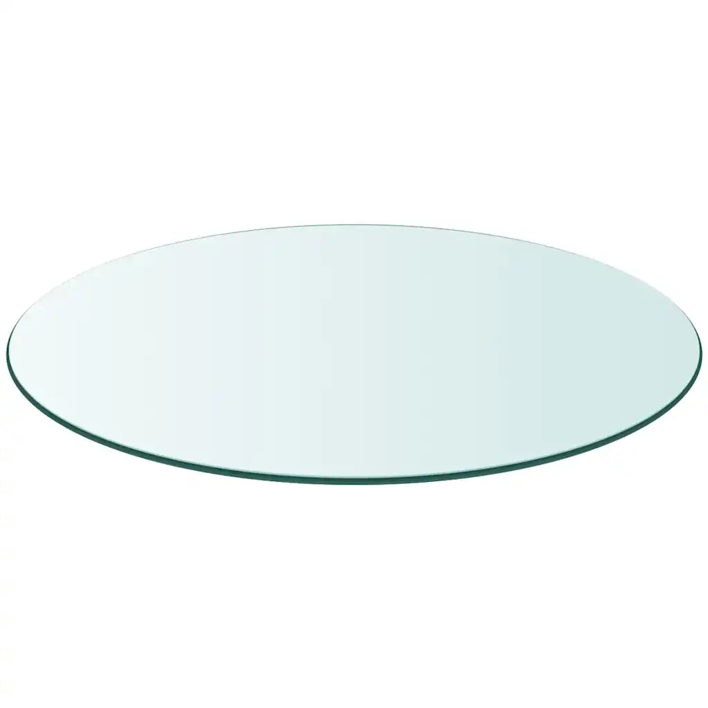 Dessus de table ronde en verre trempé 500 mm
