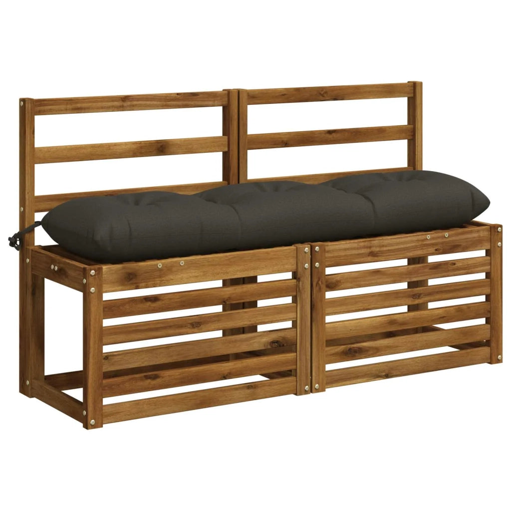 Cuscino per panchina VIANEN 100% Poliestere Antracite 952576