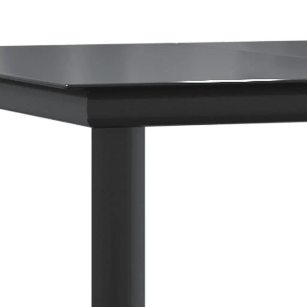 Set da Bistrò 3 pz con Cuscini Grigio in Polyrattan