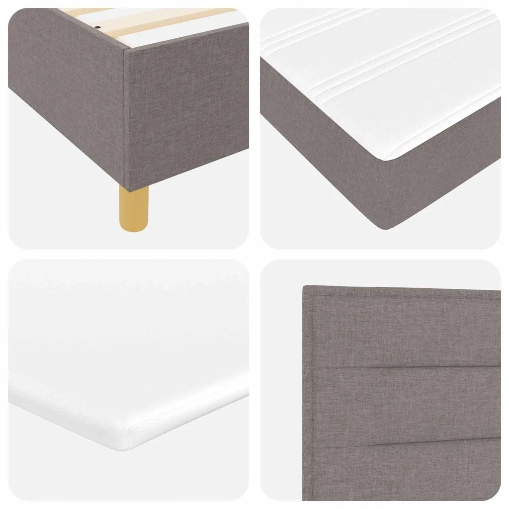 Letto a molle con materasso Talpa 80 x 200 cm Tessuto 3339501