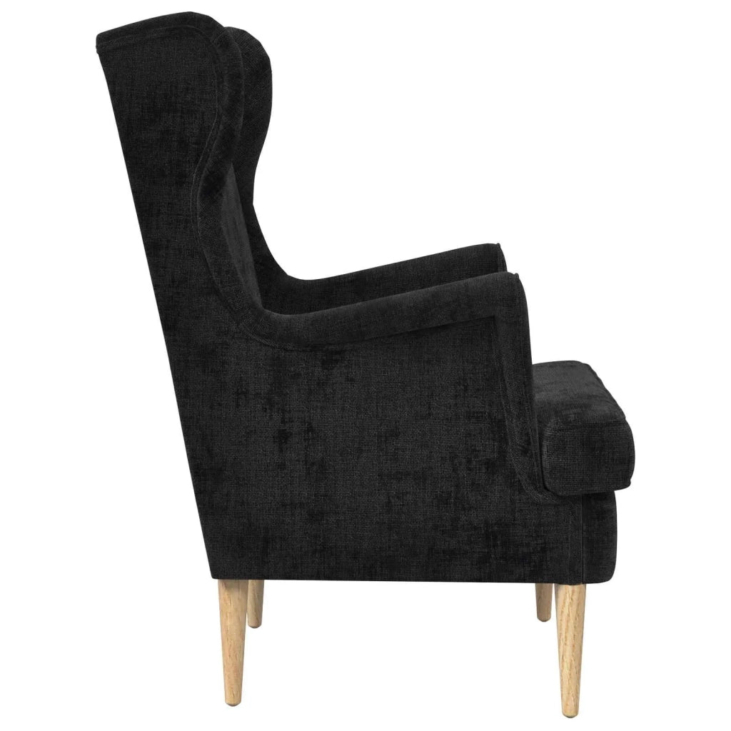 Divano Sedia-Poltrona-Poltroncina Nero ARES