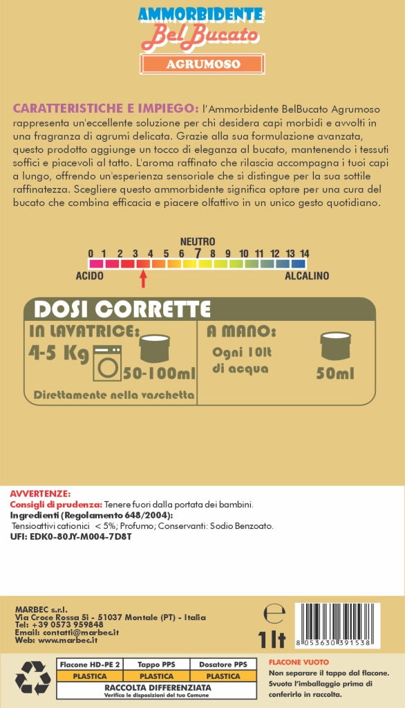 AMMORBIDENTE BelBucato Agrumoso 1LT