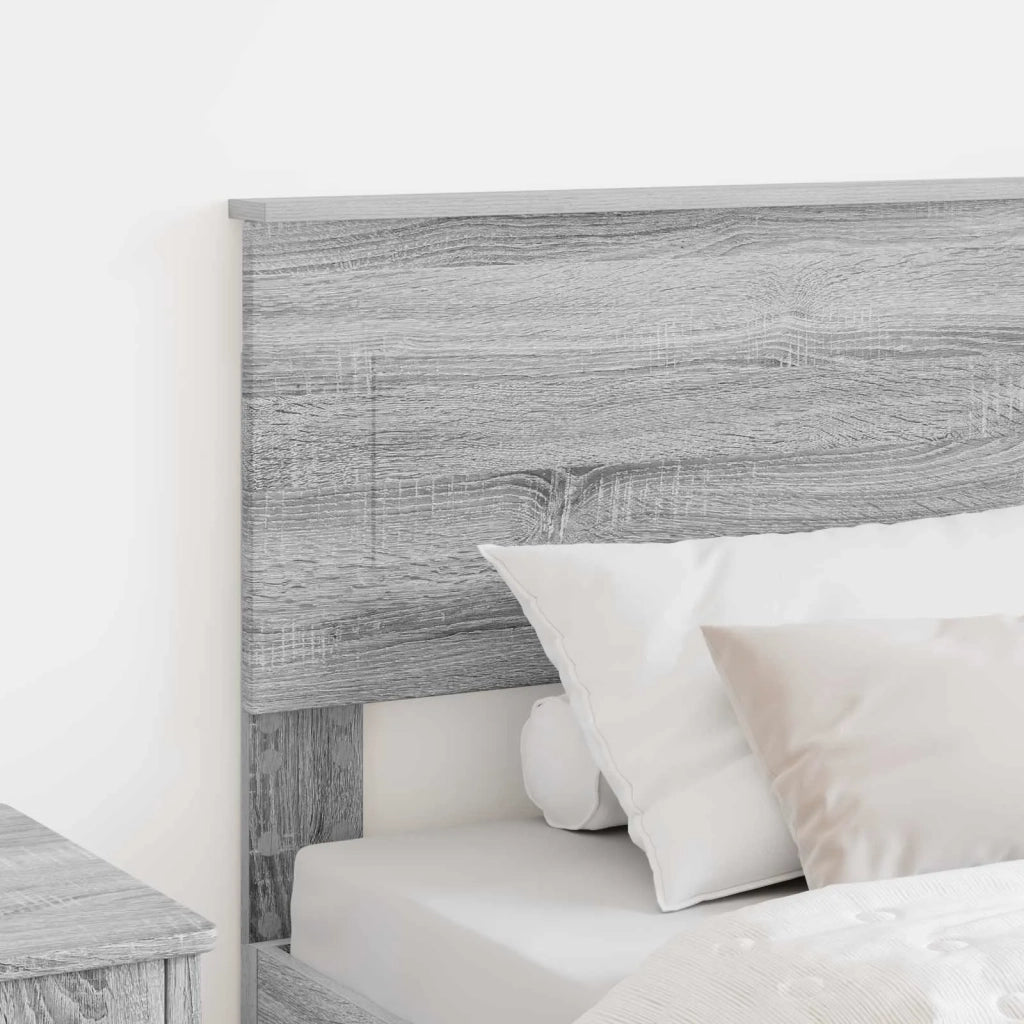 Testiera | Testata Grigio Sonoma Legno multistrato