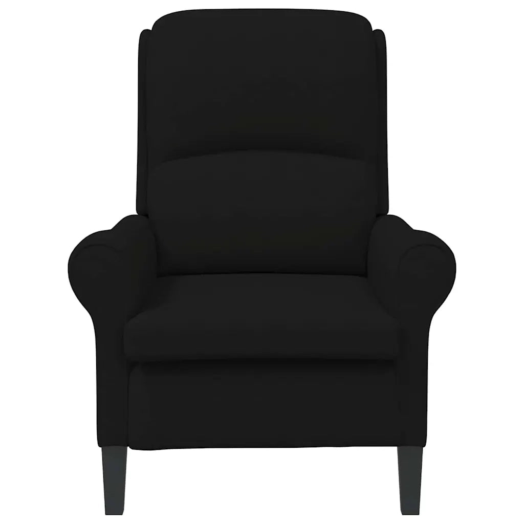 fauteuil Noir 76 x 94 x 102 cm Microfibre