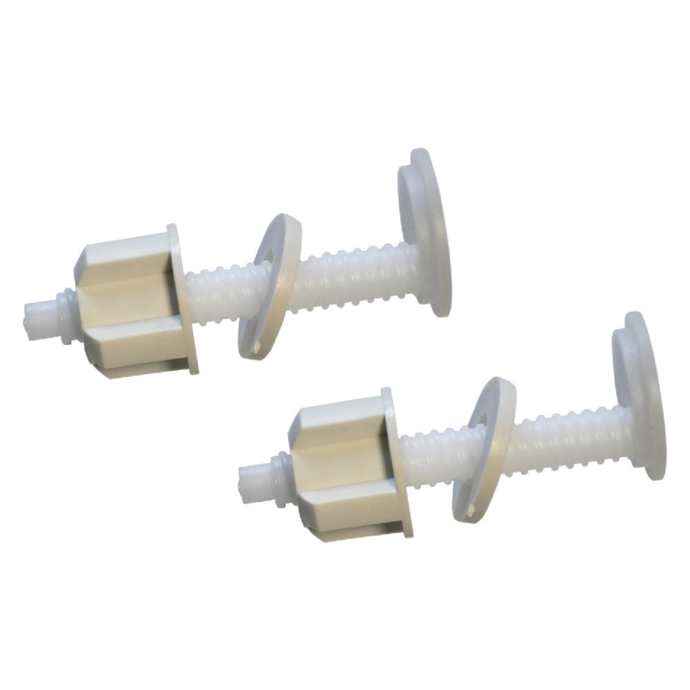 Fissaggio per Sedile Wc Metaform 2 Pezzi in PVC