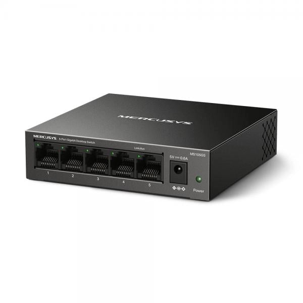SWITCH MERCUSYS 5 PORTE GIBABIT