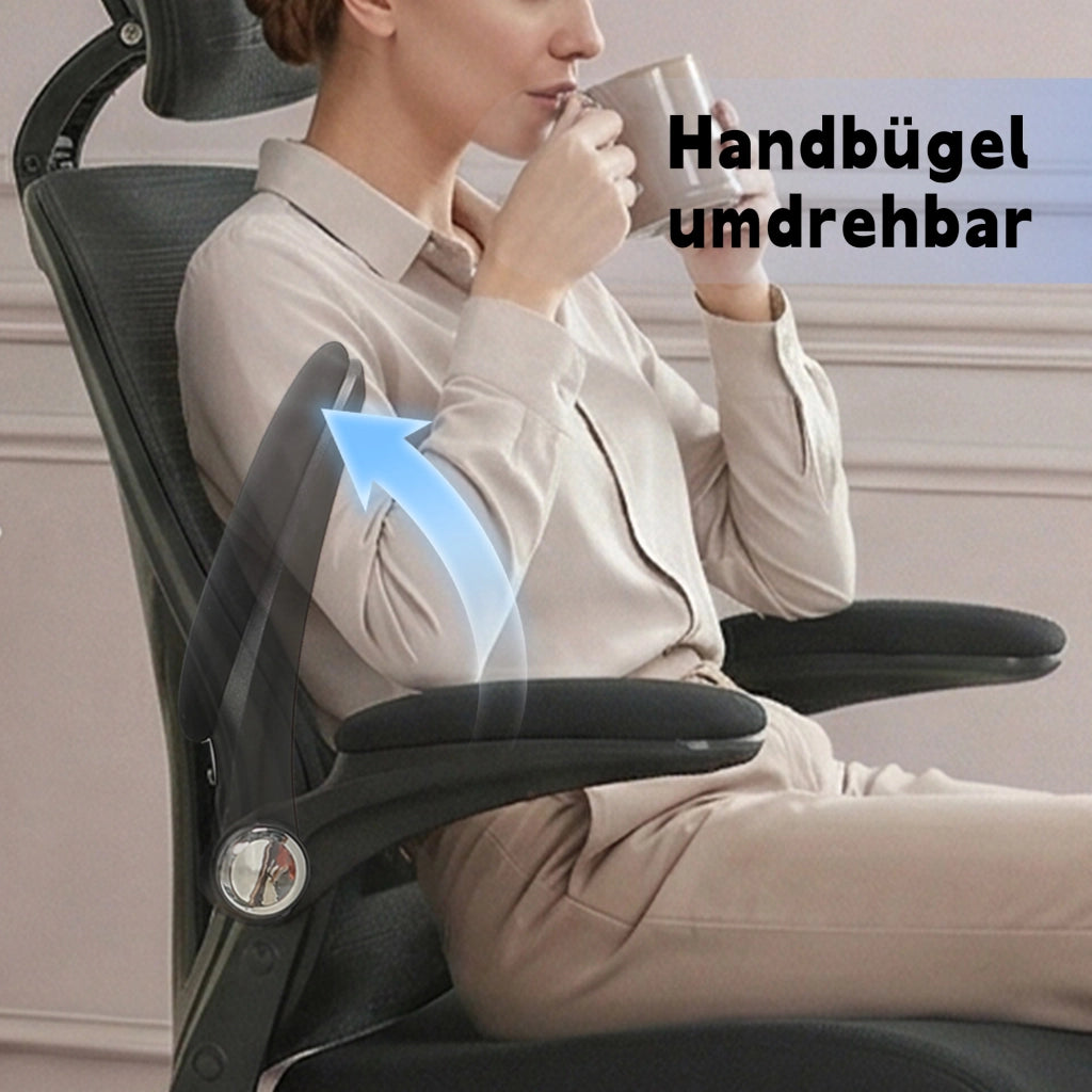 Sedia da ufficio ergonomica reclinabile ¨C Minimal ¨C nero