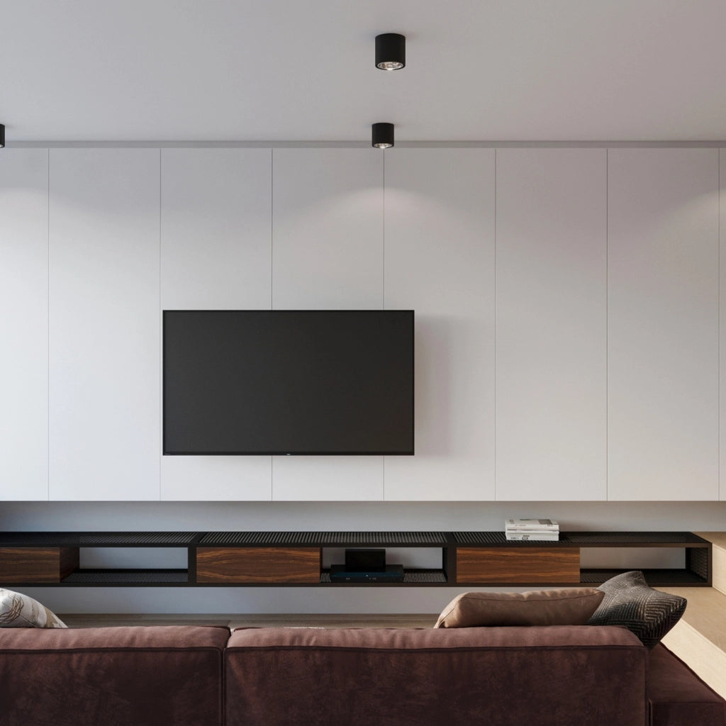 Faretto soffitto CILANO Pure Lume nero GU10 40W IP20