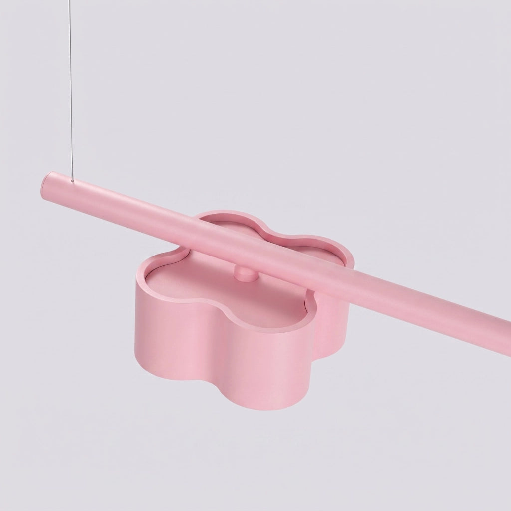 Lampadario OVIO 4 rosa Gx53