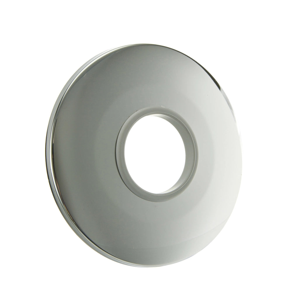PIASTRA TONDA PER INCASSO DOCCIA- x D.40 / D.Int.48 D.Est. 115mm- PB- pezzi 1
