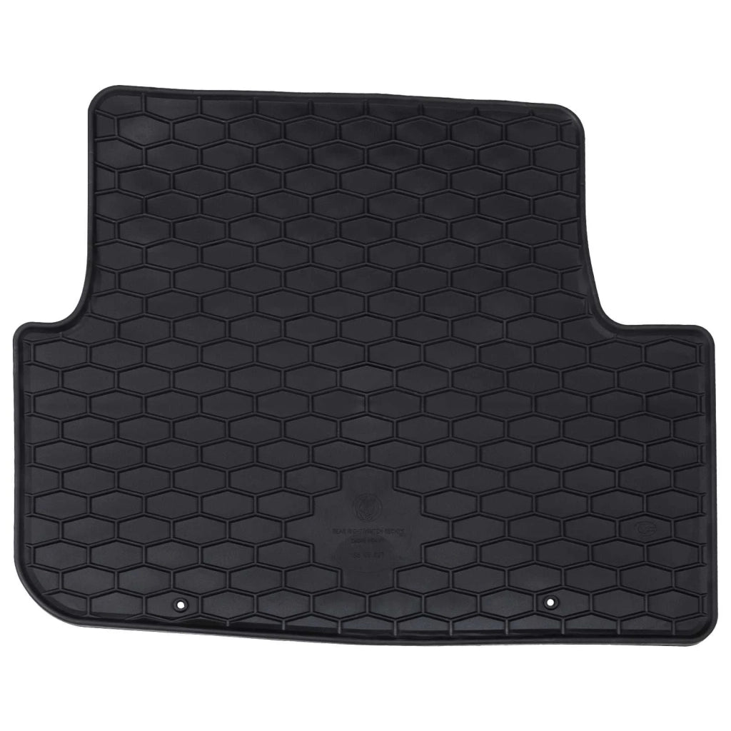 Tappetino per Auto 4 pcs Nero Gomma 42029135