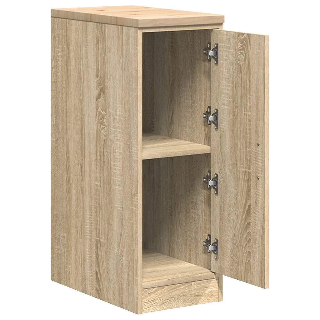 Armoire de rangement de garage chêne sonoma 30x51x85cm bois pin