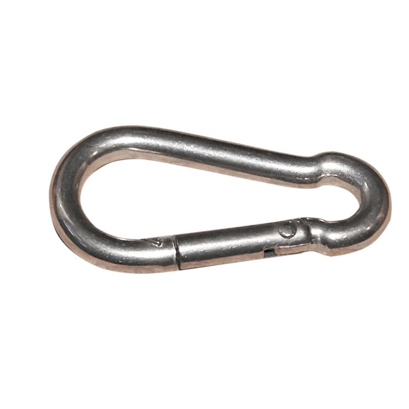 MOSCHETTONE ACCIAIO INOX MM.80