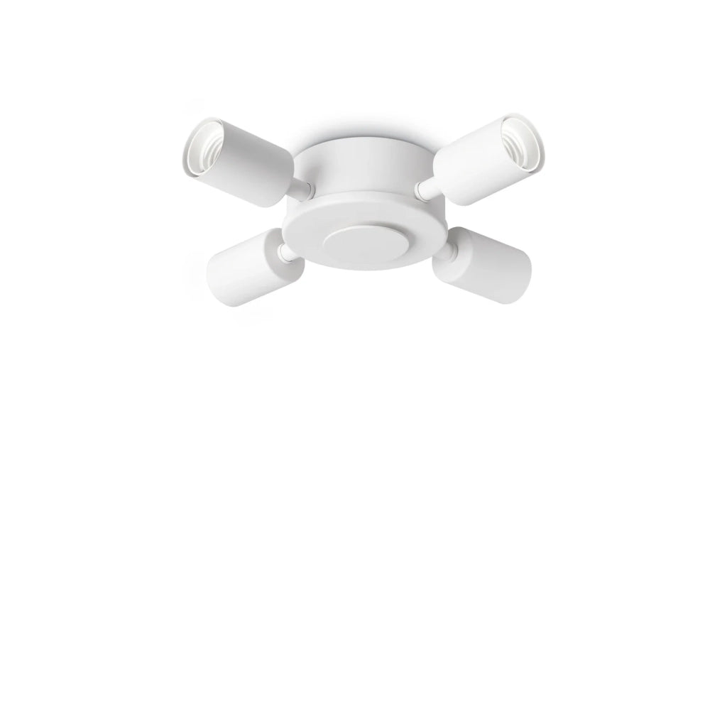 Plafoniera Set Collezione SET 4 luci Bianco Dimmerabile Metallo Ideal Lux