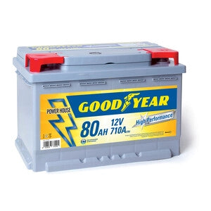 BATTERIA AUTO GOODYEAR 80AMP POWER PLUS