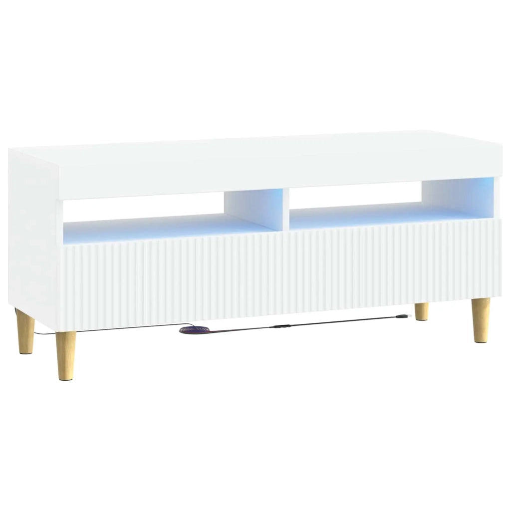 Mobile TV LED ARNHEM 100 x 35 x 43 cm Bianco 896765