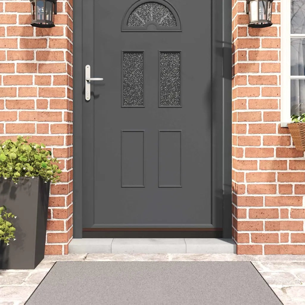 Spazzole per porte autoadesive 6 pcs Marrone 100 cm 42019419