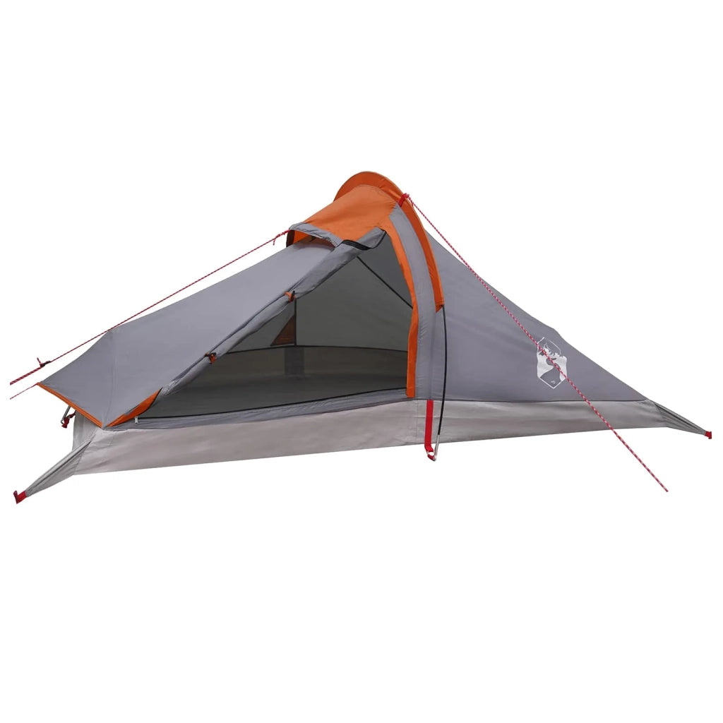 Tenda da backpacking 4 persona Grigio e arancione 42018573
