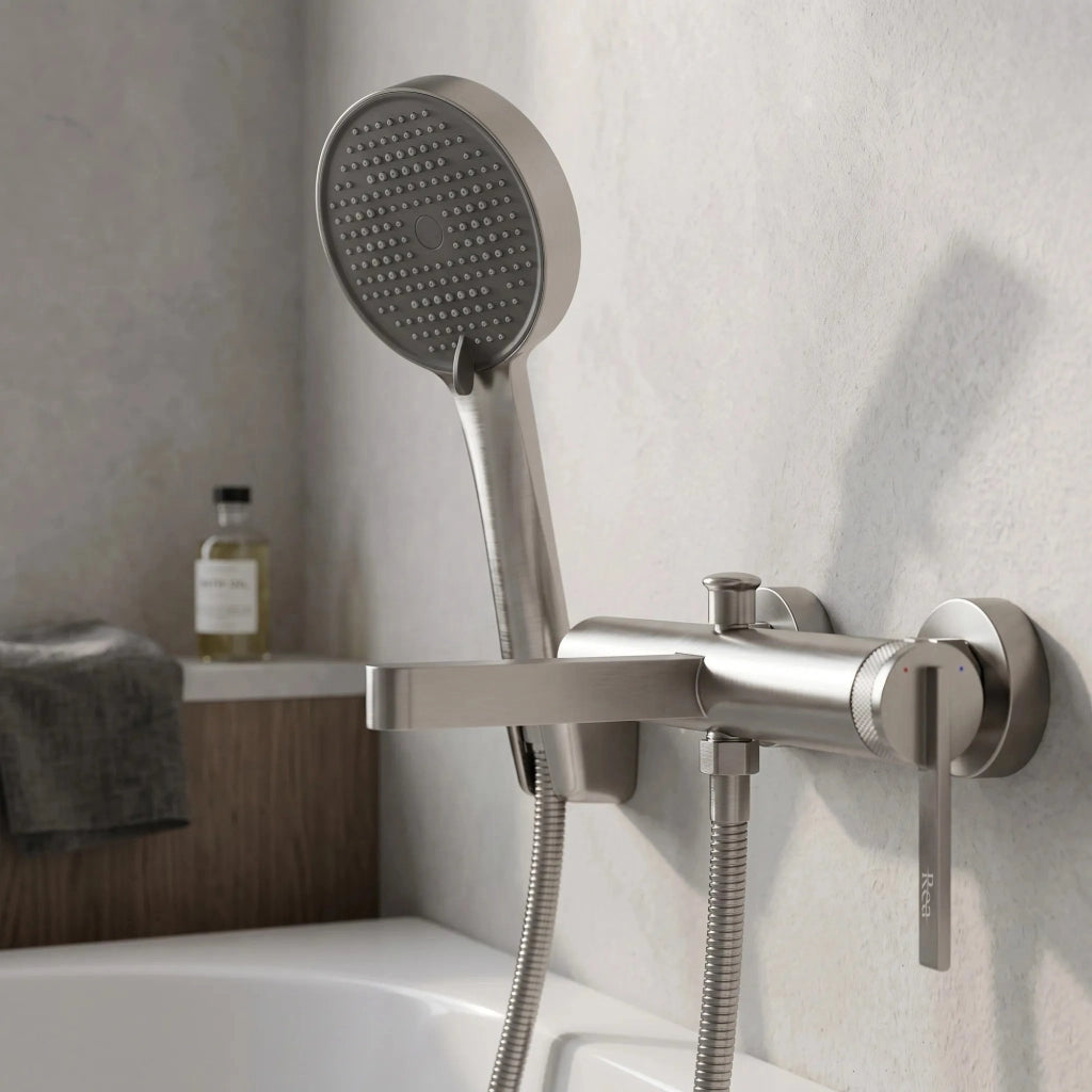 Rubinetto Da Vasca Rea Grace Brush Nickel