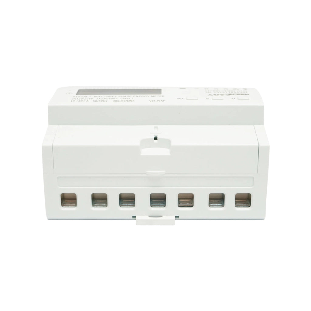 Smart Meter trifase 380V, 80A, DTS238-7 WIFI compatibile con Tuya, Smart Life, contatore intelligente di energia e potenza elettrica