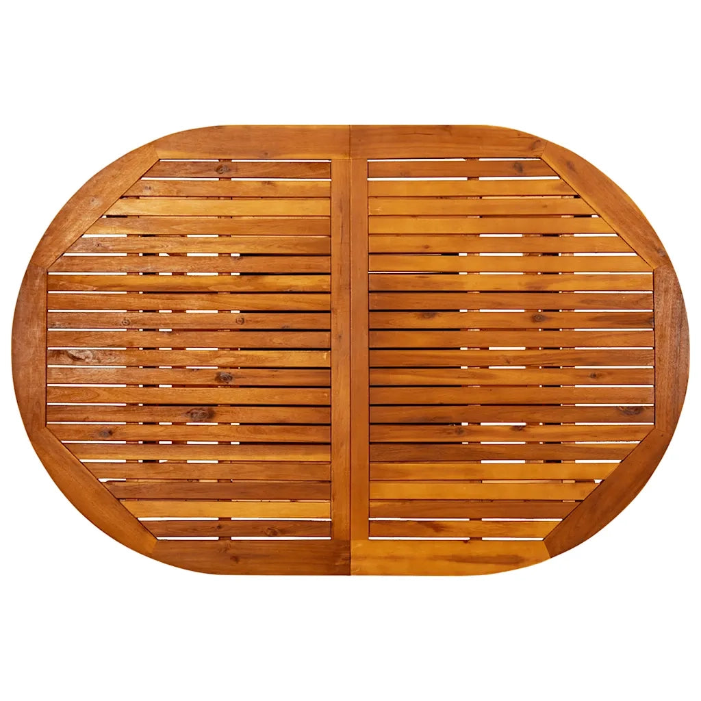 Tavolo da Giardino (150-200)x100x75 cm in Legno di Acacia 41818