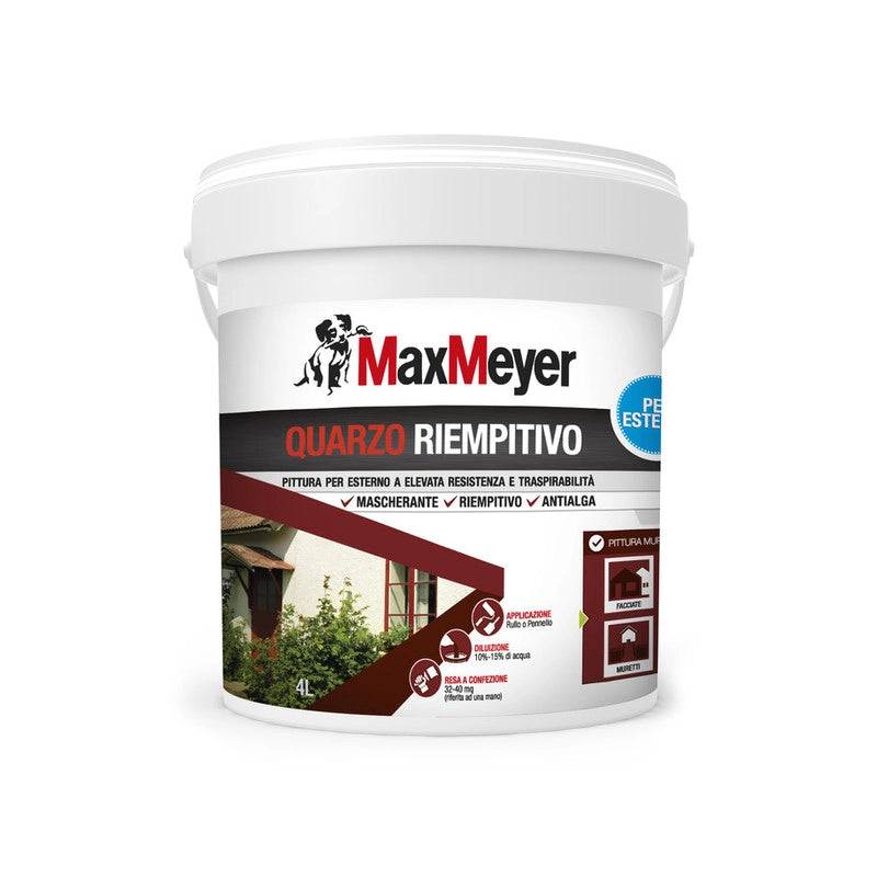 MAX QUARZO RIEMPITIVO ANTIALGA LT.4 BIANCO