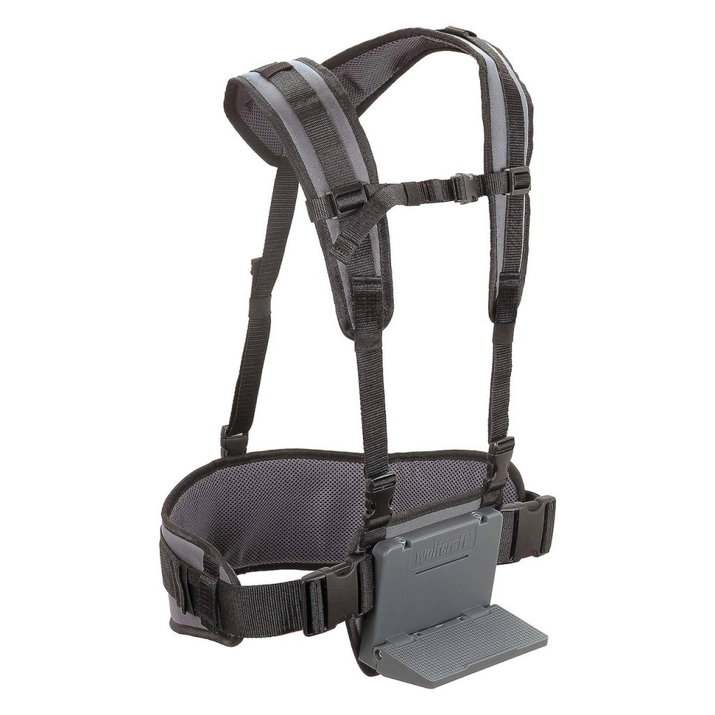 Wolfcraft Cintura di Sollevamento e Trasporto Carichi Salvaguardia Schiena – 5582000