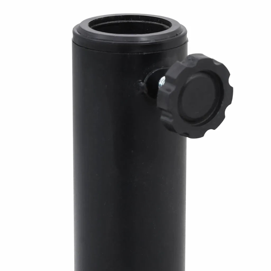 Base per ombrellone Art déco Nero Ø 45 x 39,5 cm Ferro 42002564