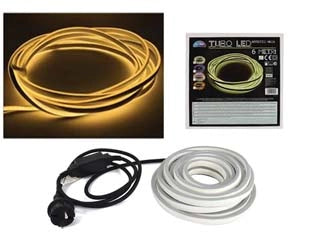 TUBO NEON TAPELIGHT BIANCO CALDO PER USO INTERNO ESTERNO  mt.6