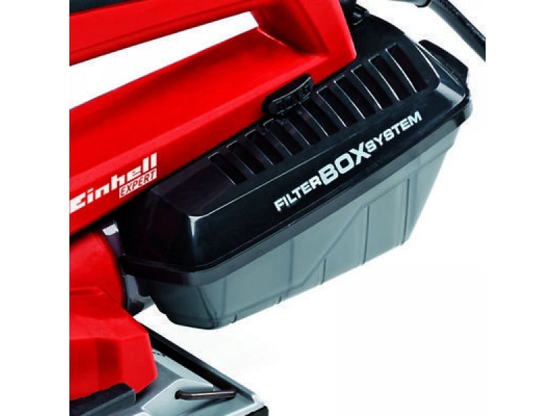 Levigatrice orbitale Einhell TE-OS 2520 E con valigetta e aspirazione integrata