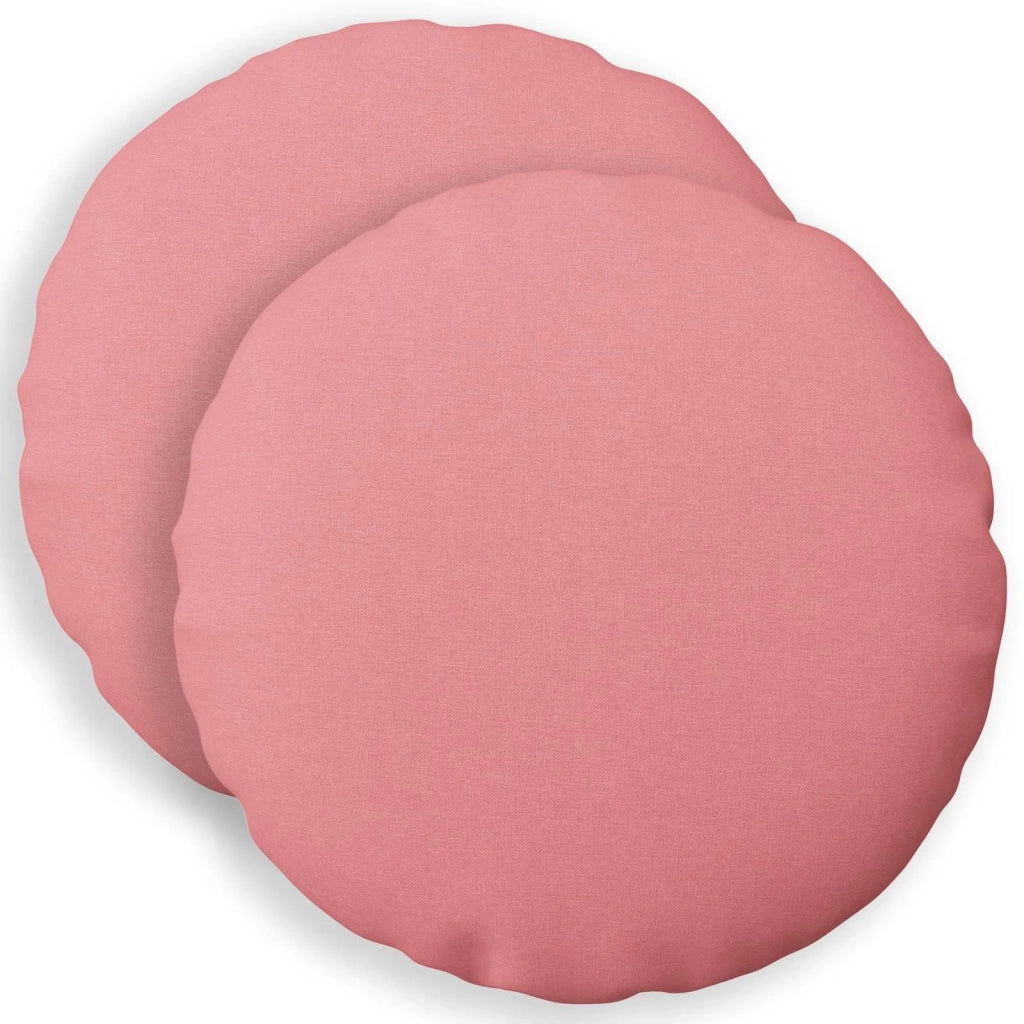 Cuscino con cuscino HEERLEN 2 pz Rosa Tessuto 929655