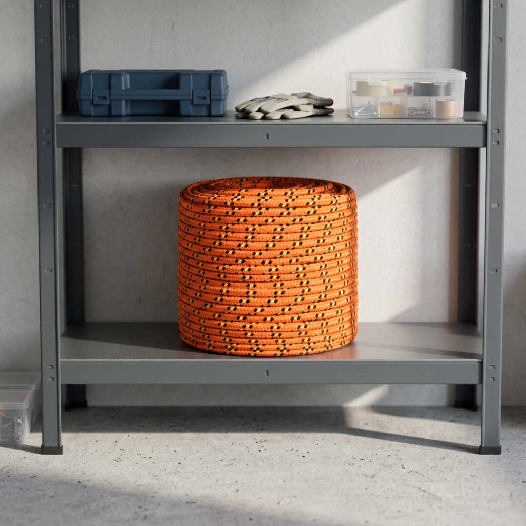 Corda multiuso 10 mm 50 m Arancione PP 645 kg Carico massimo 3473023