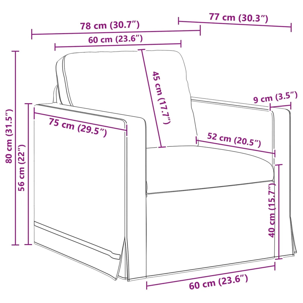 Set di divani 2 pcs Blu 138 x 78 x 80 cm Velluto 3407515