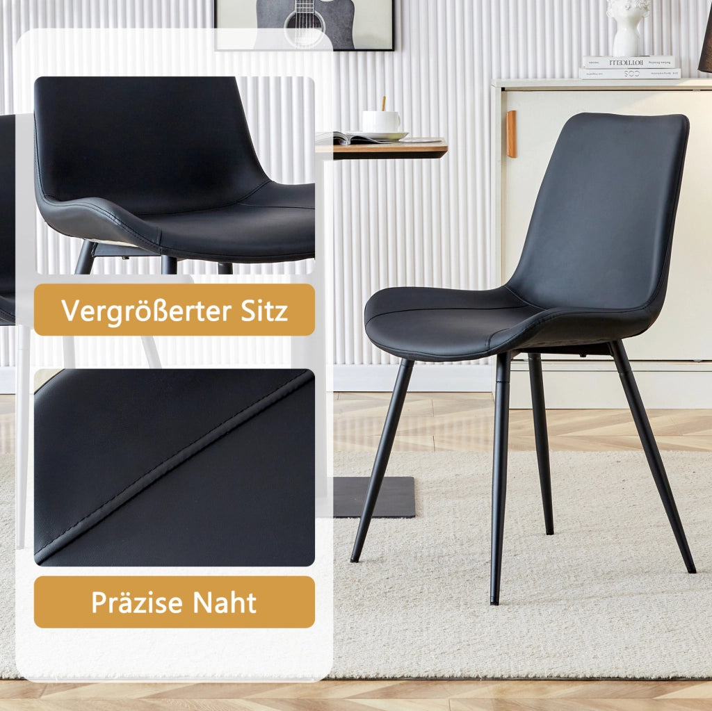 Set da pranzo con tavolo rotondo e 4 sedie
