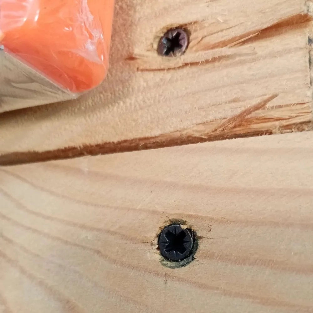 Vite 3,0x40mm - 100pz tps testa conica bronzata per legno truciolare