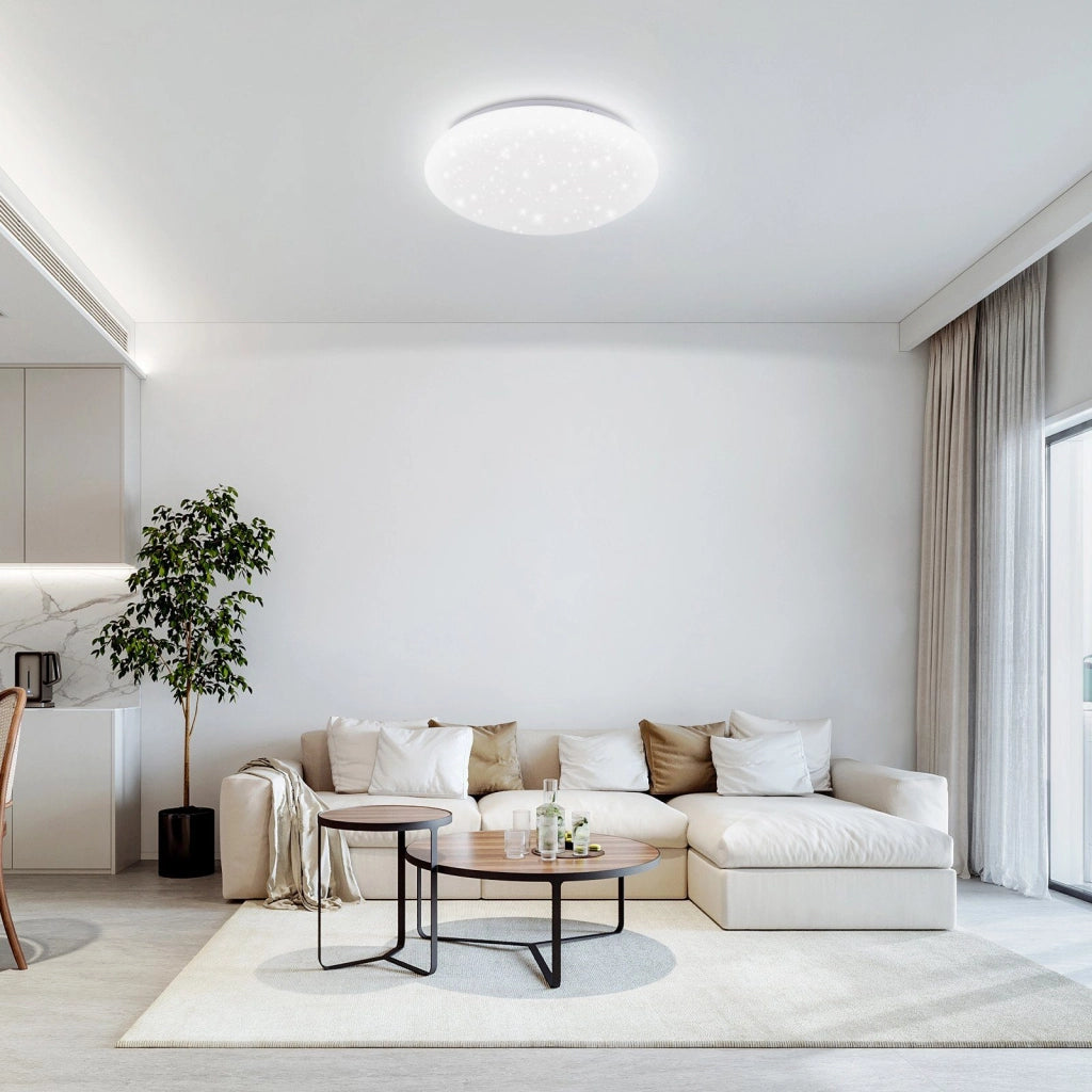 ZMH Lampada da soffitto LED Starry Sky 12W 25cm per camera letto