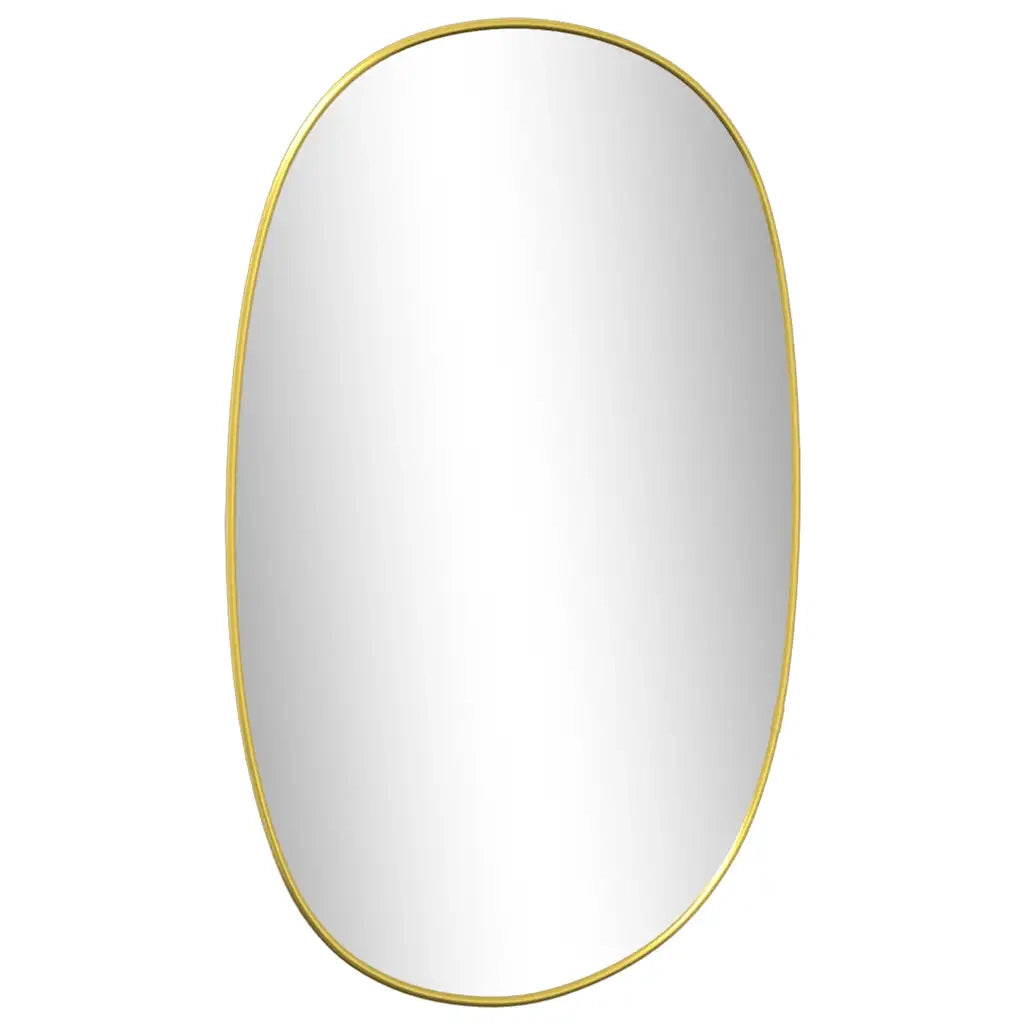 Specchio da Parete Dorato 50x35 cm 348217