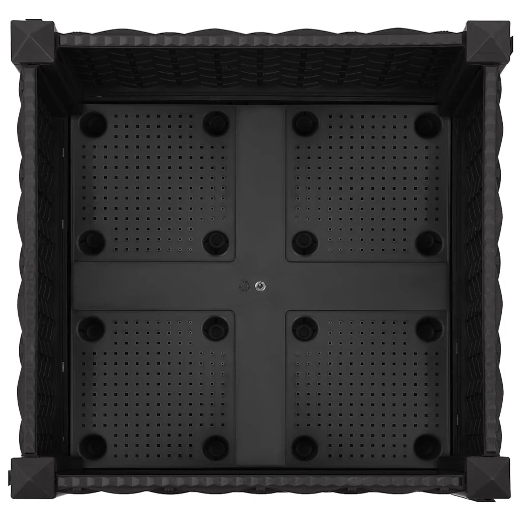 Fioriera Rialzata 40x40x23 cm in Polipropilene 316526