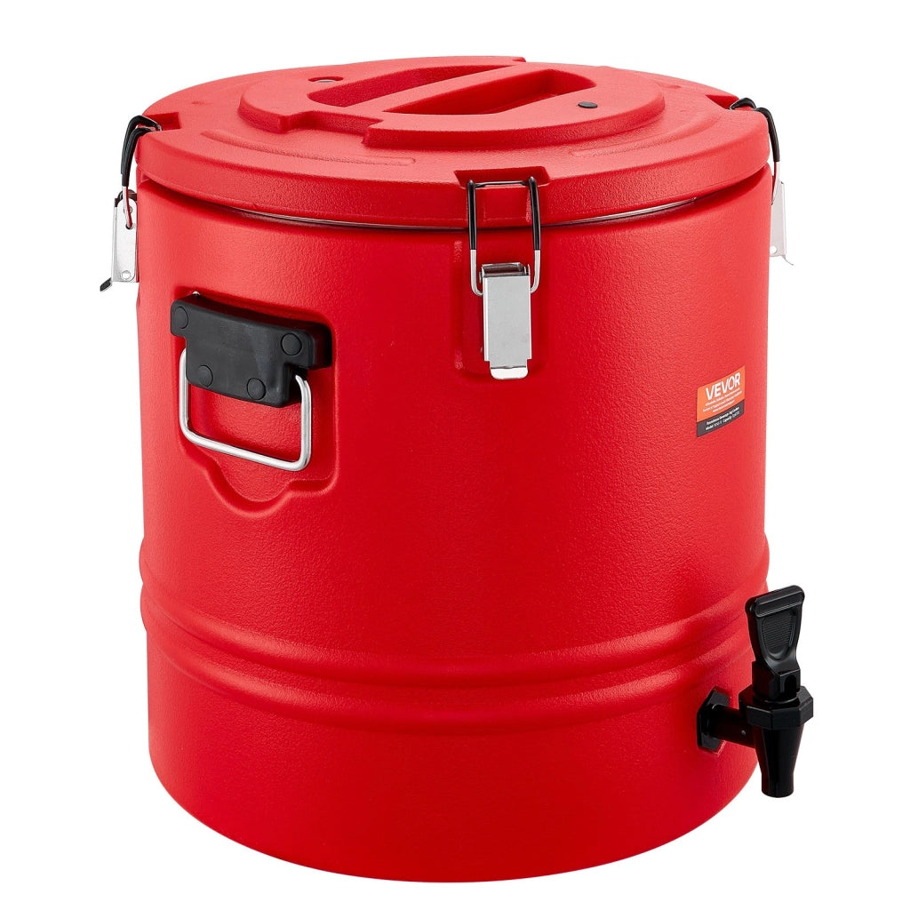 Distributore di Bevande Isolato WNS-9 da 30 L, Termico con Rubinetto, Acciaio Inossidabile 304, Robusto e Resistente per Esterni e Casa