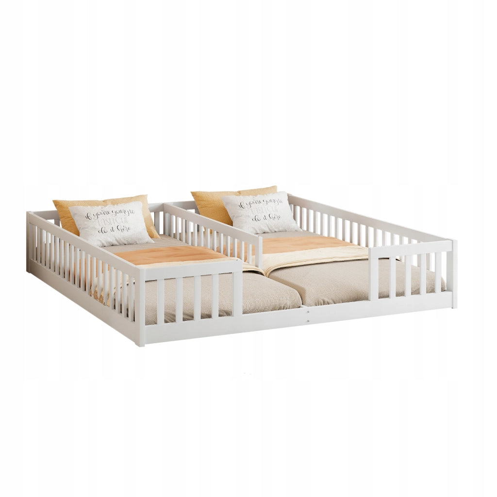 Letto a pannelli per bambini - Xylo - 90x200 - Bianco