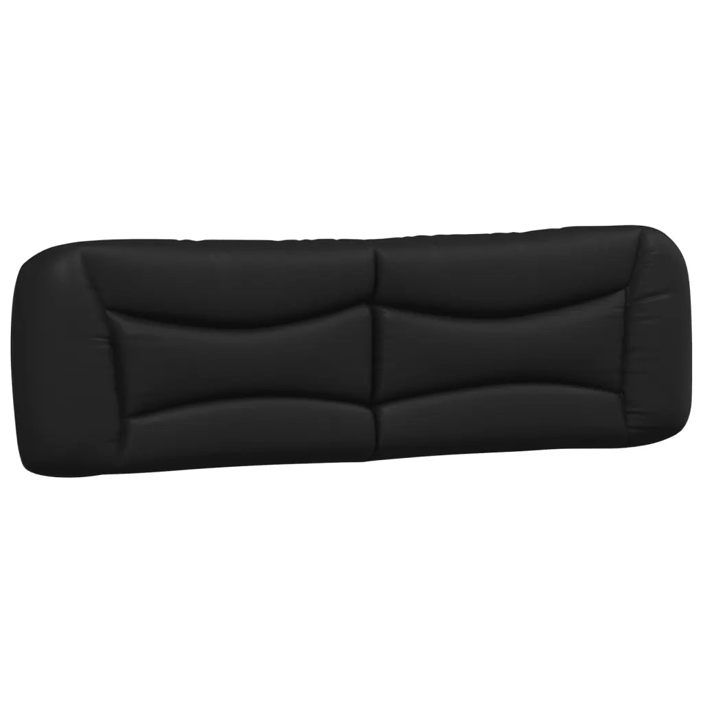Coussin de tête de lit Hvar noir 180 cm similicuir