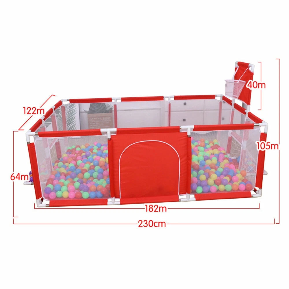 BOX PER BAMBINI RECINTO BIMBI CON PARCO GIOCHI PIEGHEVOLE BLU