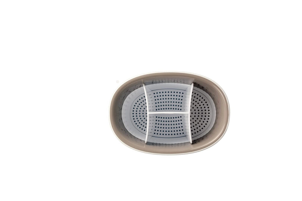 SCOLAPOSATE 'TOSCA' grigio/bianco  - STEFANPLAST