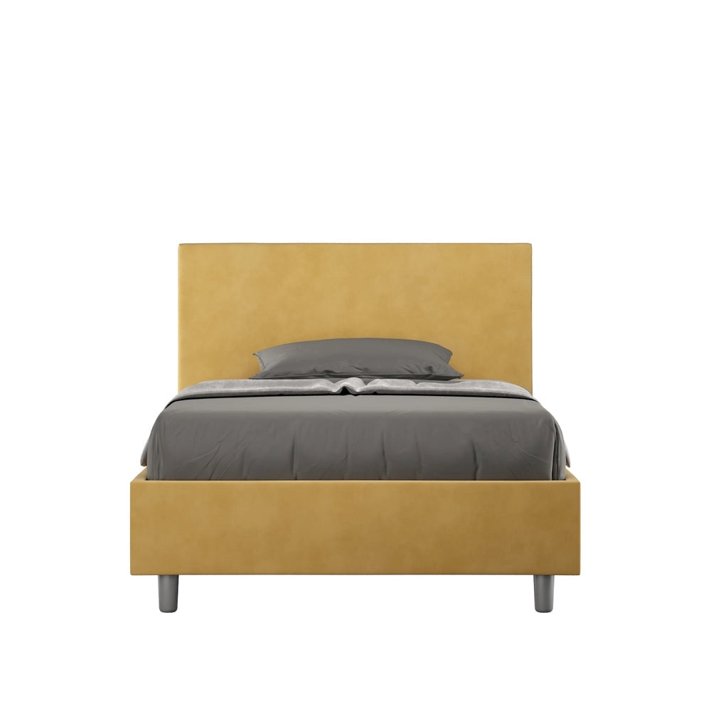 Letto Singolo 80x190 cm Senza Rete Adele Ocra