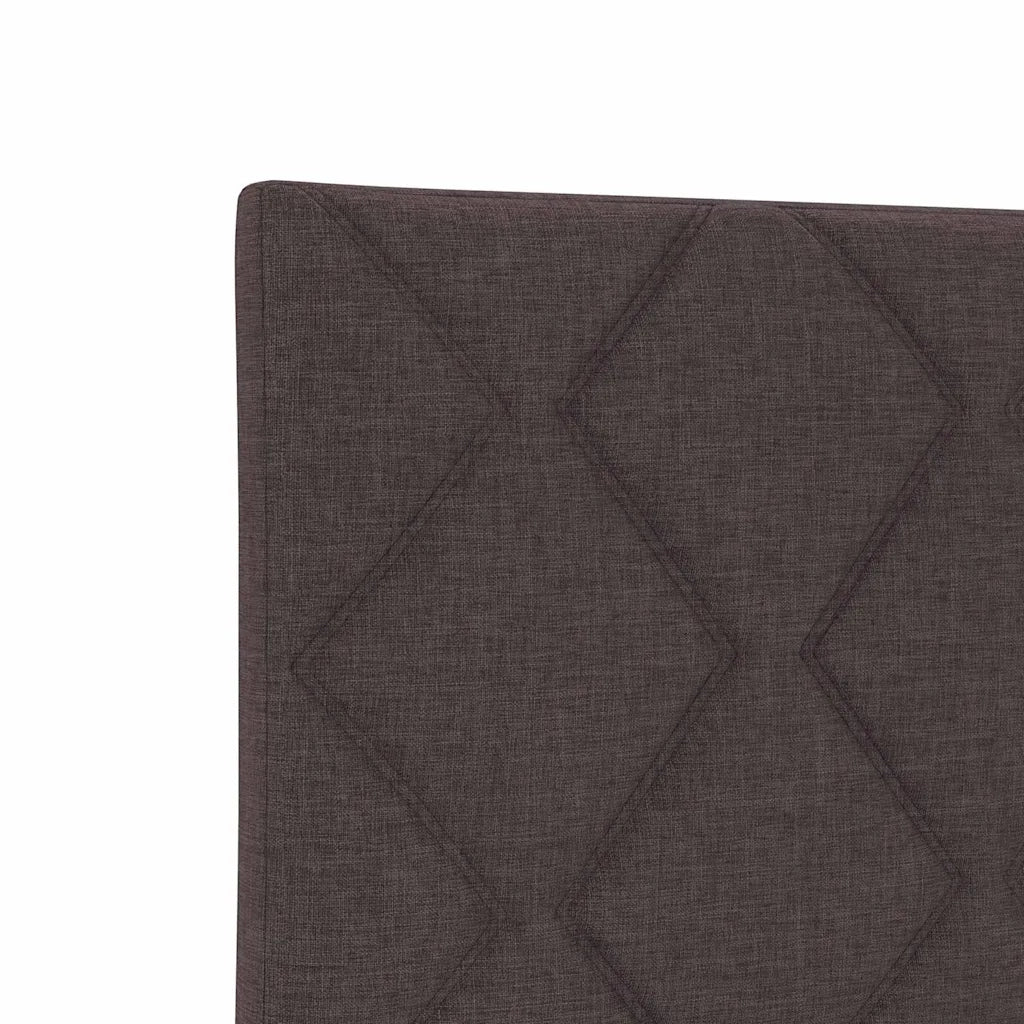 Testiera | Testata Marrone Scuro 100 cm Tessuto