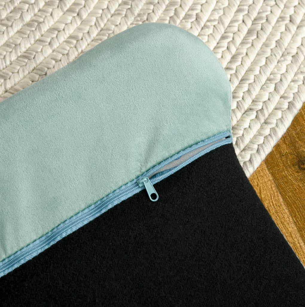 DIVANO per cani 98,5x60,5x35,5 cm verde in poliestere